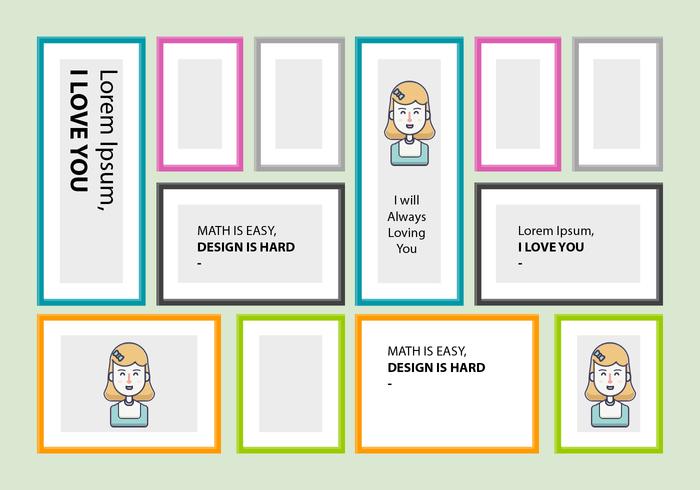 FREE PHOTO COLLAGE VECTOR 3 FREE PHOTO COLLAGE VECTOR 3