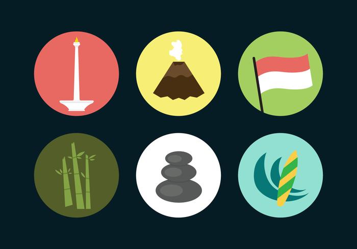 Indonesia Vector Icons