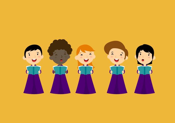 Choir Vector Characters Choir Vector Characters