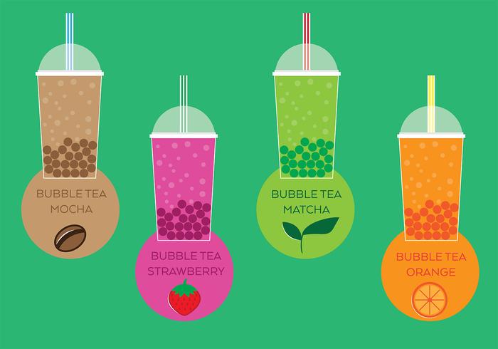 Bubble Tea Fun vector