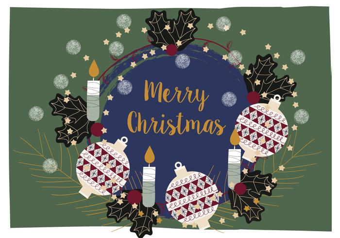 Christmas Background Illustration vector