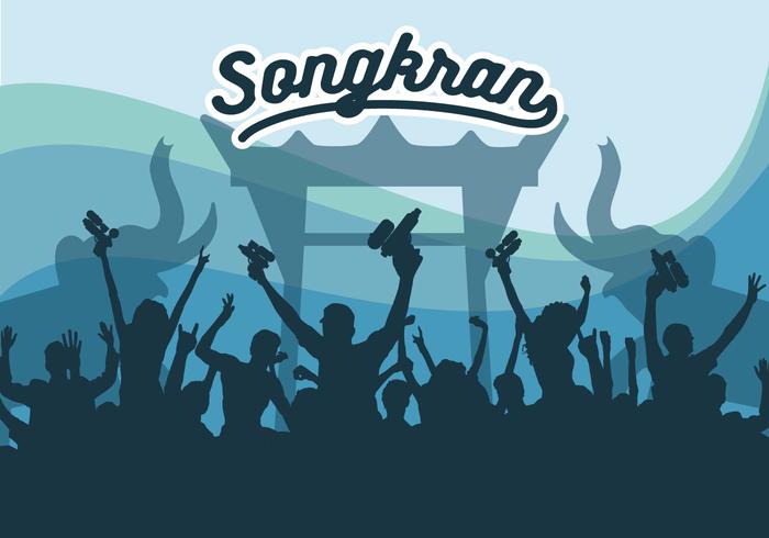 Songkran Vector Songkran Vector