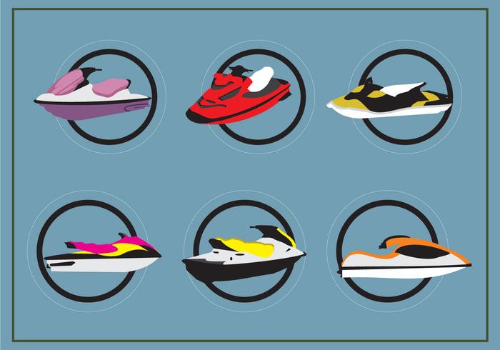 Jet Ski Vectors Jet Ski Vectors