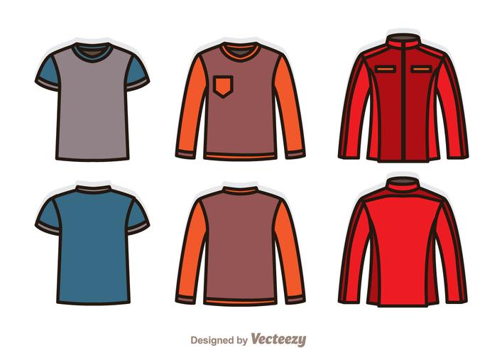 Man Clothes vector