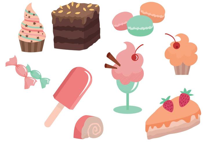 Free Bakery  Dessert Vectors