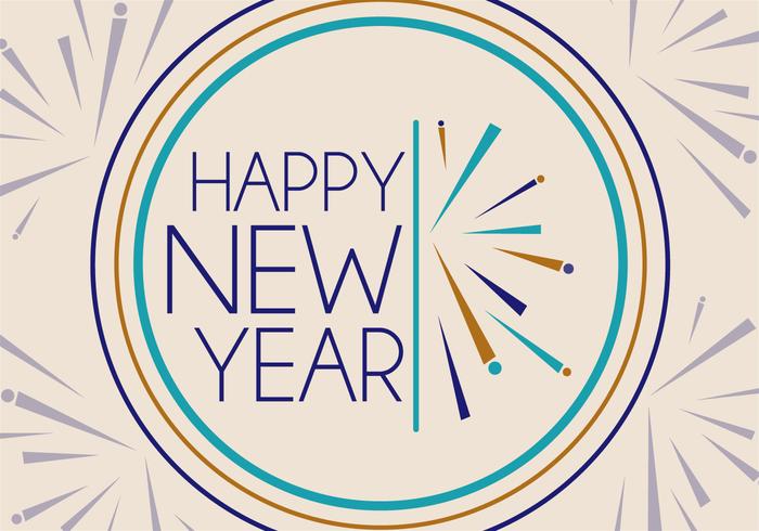 Free New Years Vector Free New Years Vector