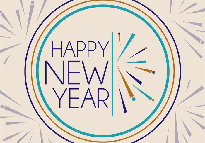 Free New Years Vector