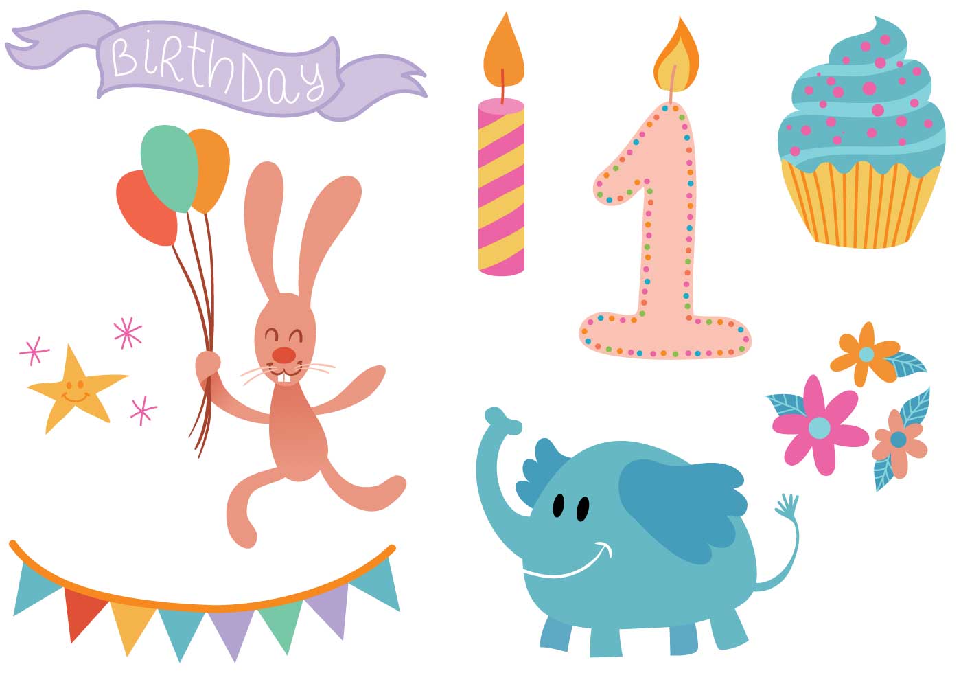 Download Birthday Candle Free Vector Art - (7,212 Free Downloads)