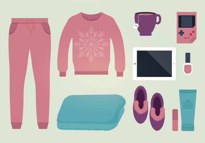 Vector Girly Elements Vector Girly Elements