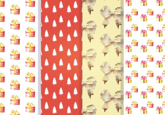 Vector Christmas Patterns Vector Christmas Patterns
