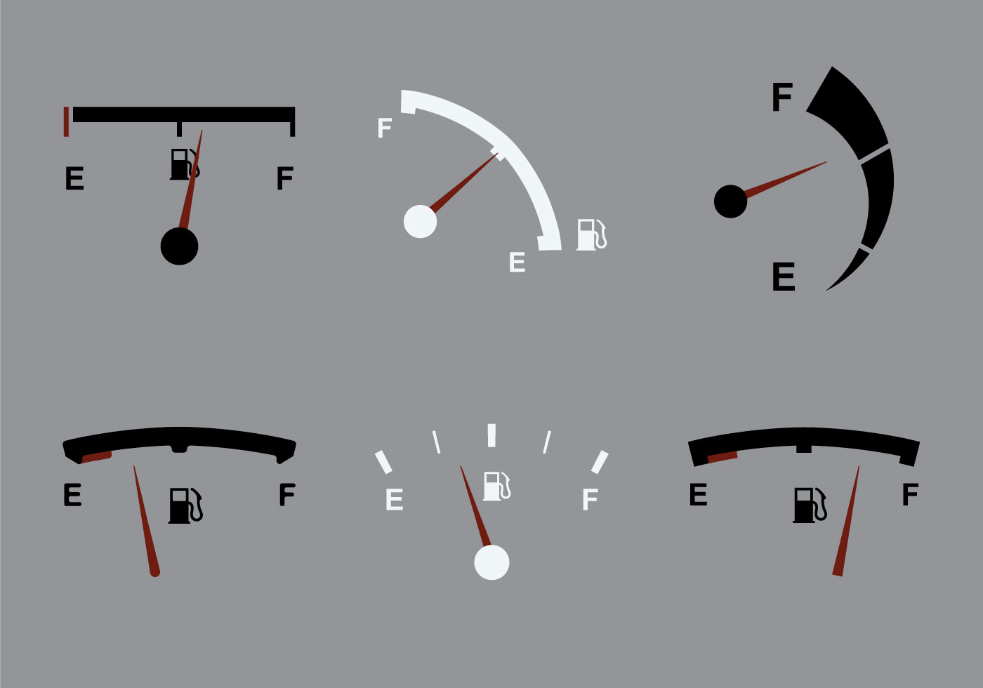 Download Free Fuel Gauge Vector Icon 101636 - Download Free Vectors ...