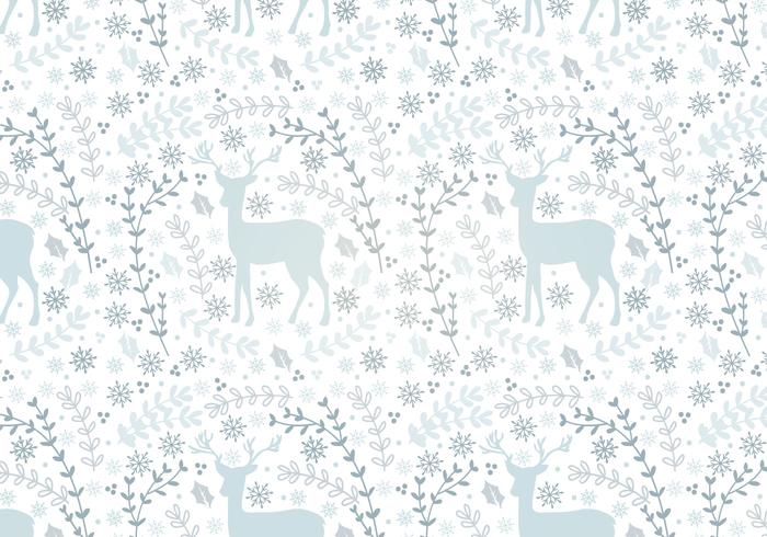 Deer Vector Seamless Pattern 