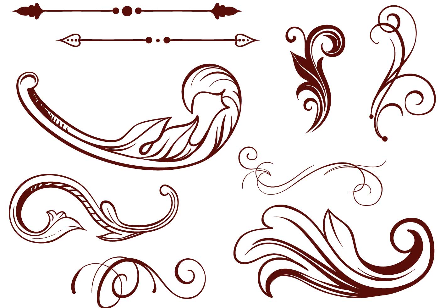 Free Scrollwork Vectors - Download Free Vector Art, Stock Graphics & Im...