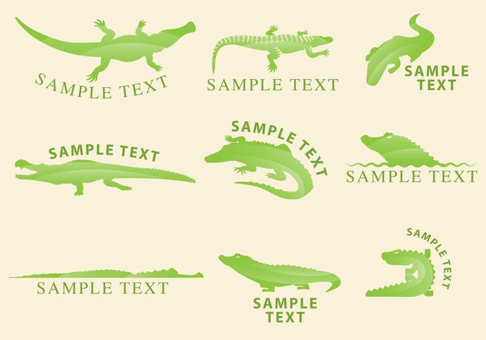Gator Logos vector