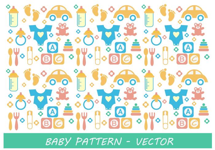 Baby Pattern Vector