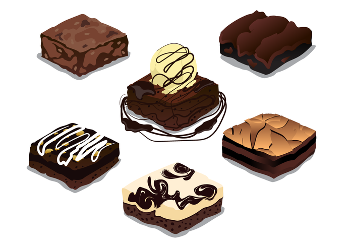 Vector de Brownie gratis