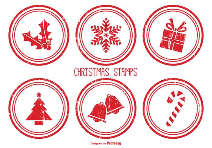 clipart christmas postage stamp - photo #22