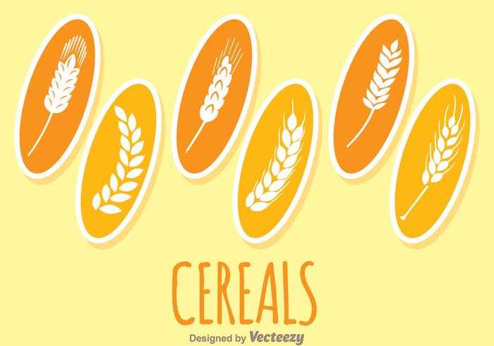 Cereals Plants vector
