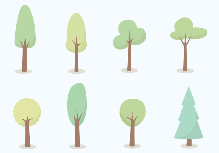 Free Tree Vector