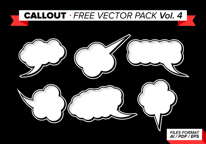 Callout Free Vector Pack Vol. 4 Callout Free Vector Pack Vol. 4