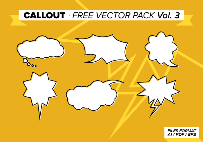 Callout Free Vector Pack Vol. 3 Callout Free Vector Pack Vol. 3
