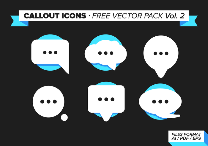 Callout Icons Free Vector Pack Vol. 2 Callout Icons Free Vector Pack Vol. 2