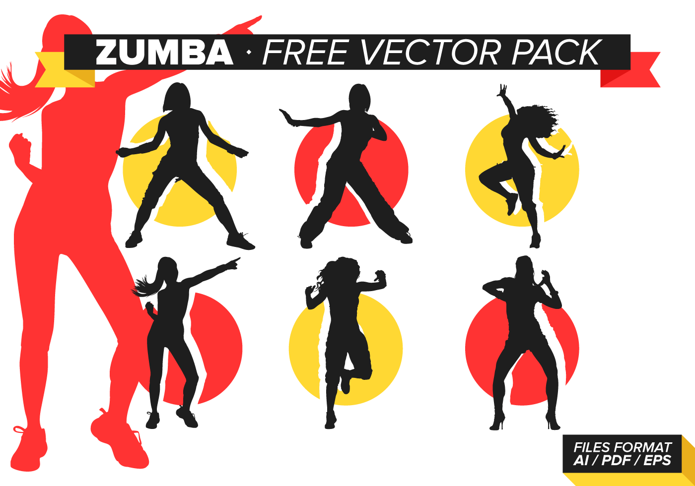 Zumba Free Vector Pack Download Free Vector Art Stock 