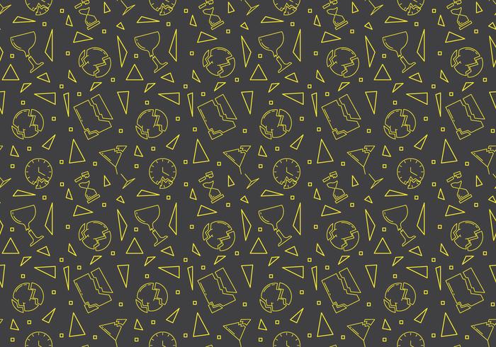 Free Shattered and Broken Glass Pattern 5 vector