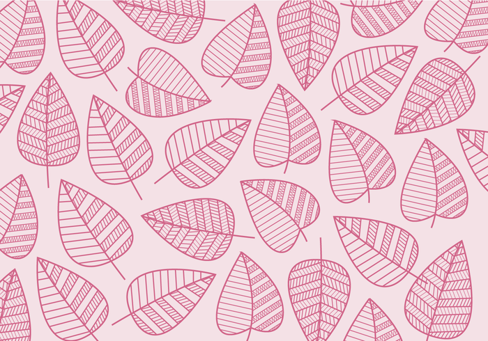 Free Geometrical Leaves Vector