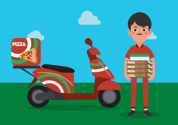 Vector Delivery Man Vector Delivery Man