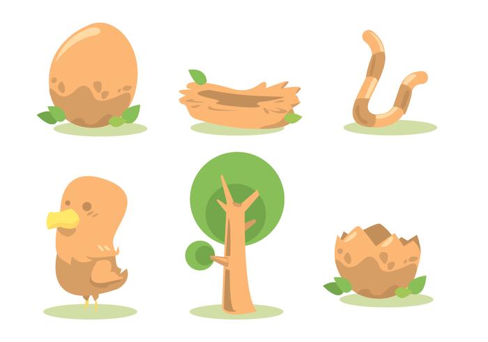 Early Bird Vector Set