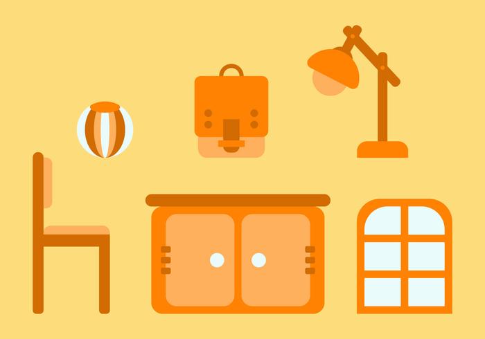 Free Kids Room Vector Icons #13 Free Kids Room Vector Icons #13