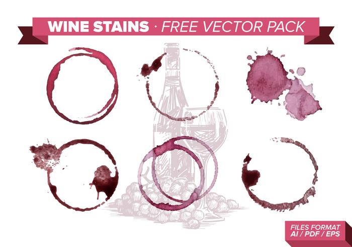 Wine Stains Free Vector Pack Wine Stains Free Vector Pack