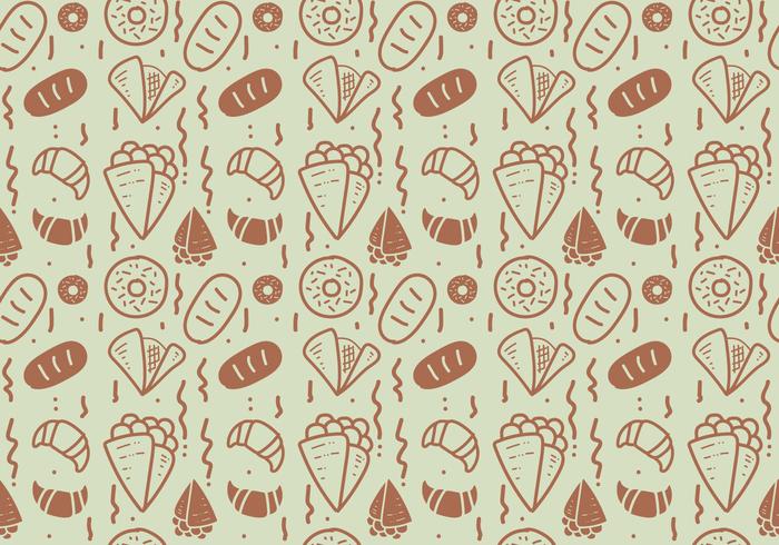 Free Crepes Pattern 5 vector