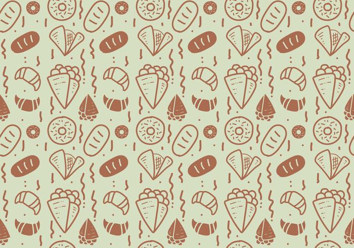 Free Crepes Pattern 5 vector