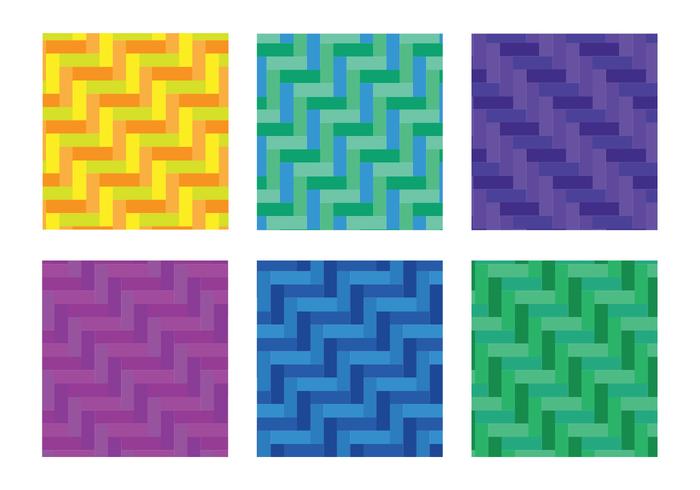 Herringbone Pattern Diagonal Fullcolor Vector