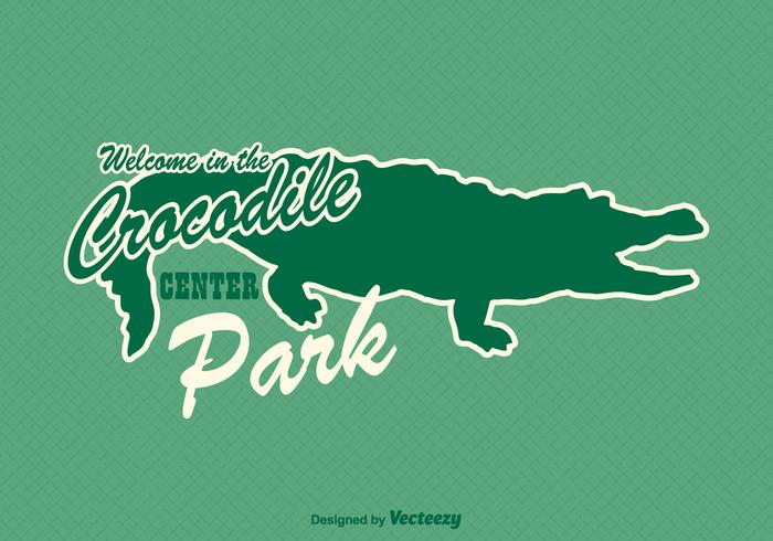 Free Gator Sticker Vector