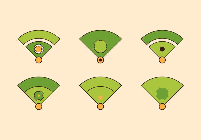 Free Baseball Vector Icon Illustrations 3