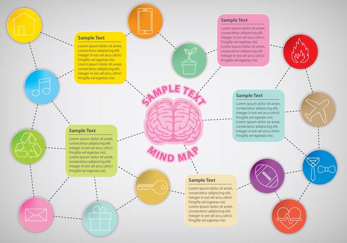 Mind Map vector