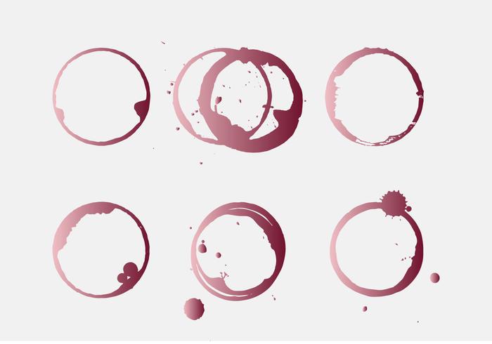 Vector Wine Stain