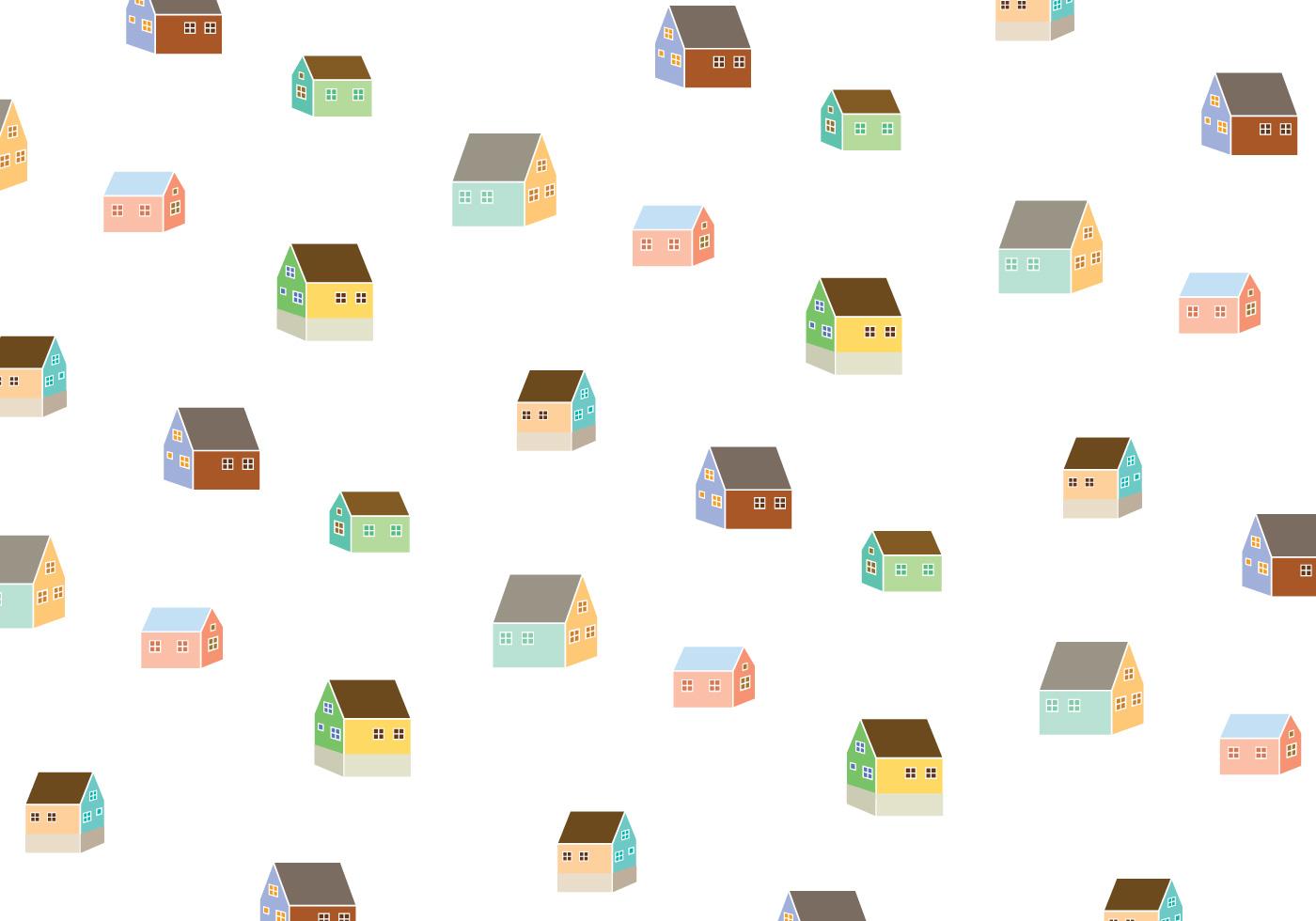 House Pattern Background 102215 Vector Art at Vecteezy
