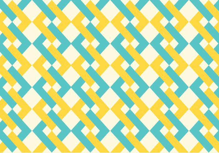 Interlocking Abstract Pattern Background vector