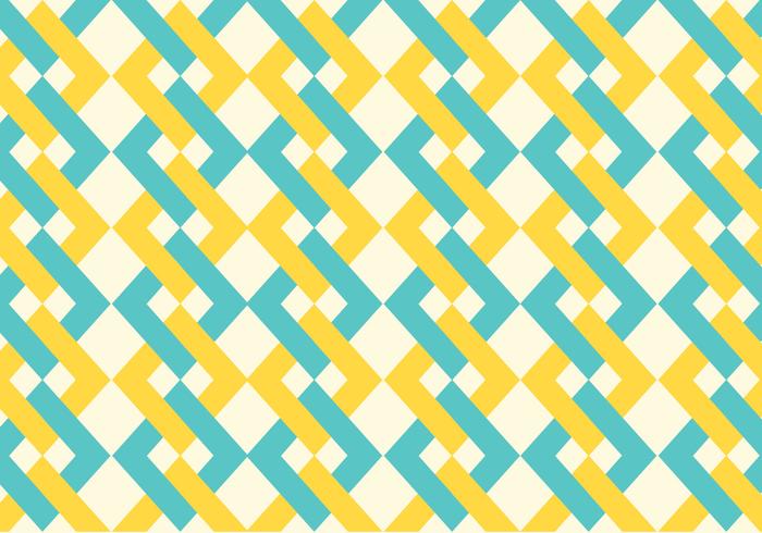 Interlocking Abstract Pattern Background vector