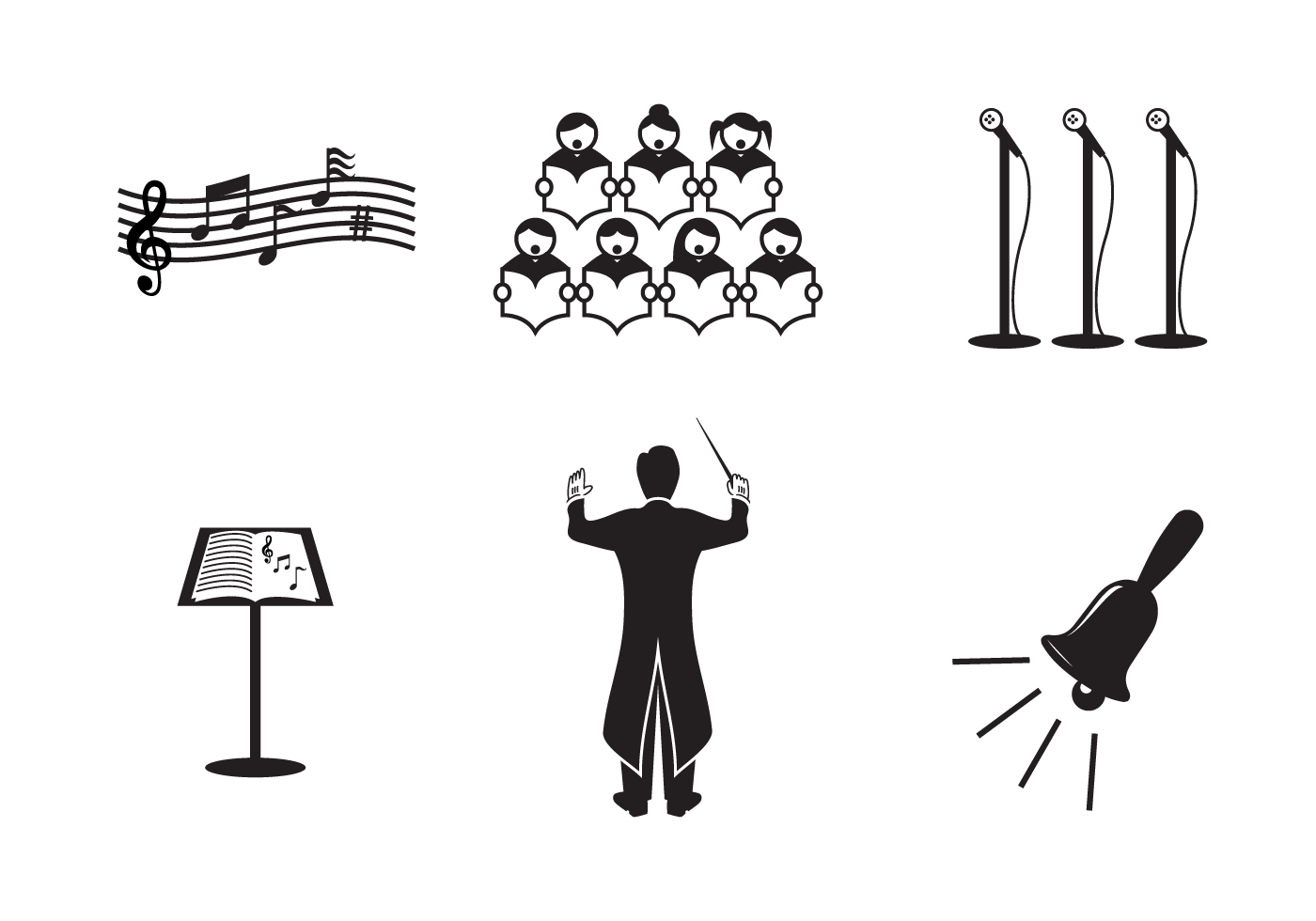 Free Choir Vector 102329 Vector Art at Vecteezy