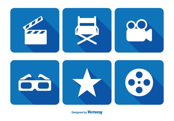 Cinema Related Icon Set Cinema Related Icon Set