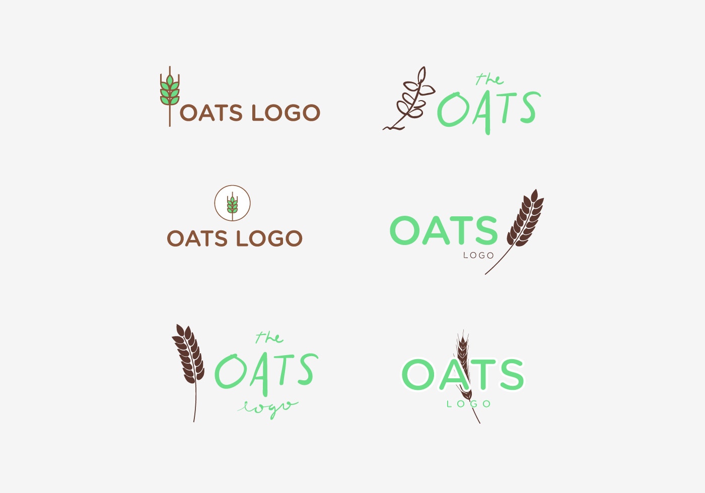 Oats logo Vector 102346 Vector Art at Vecteezy