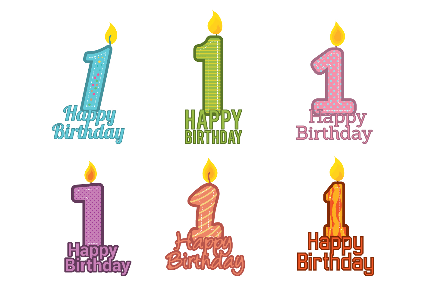 Download 1st Birthday Vector - Download Free Vectors, Clipart ...