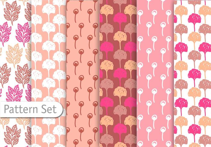 Floral Decorative Pattern Set Floral Decorative Pattern Set
