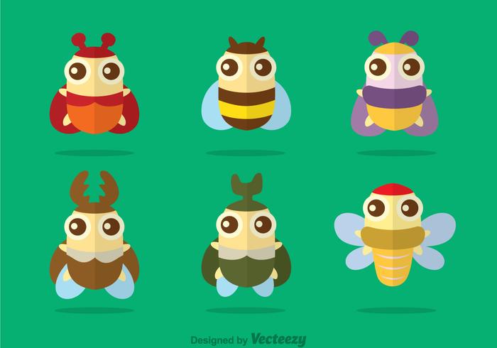 Cute Insecto Vector