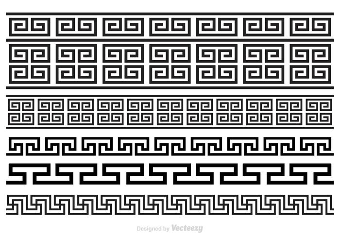 Free Greek Key Brushes Vector